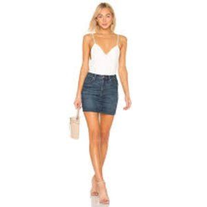 We the free denim mini skirt sz 10/30